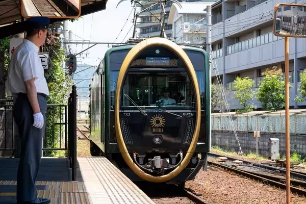 「叡山ケーブルの車体デザインがリニューアル、3/20運転スタート」の画像