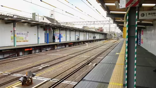 「沼袋駅も　工事中です【駅ぶら04】新宿線18」の画像