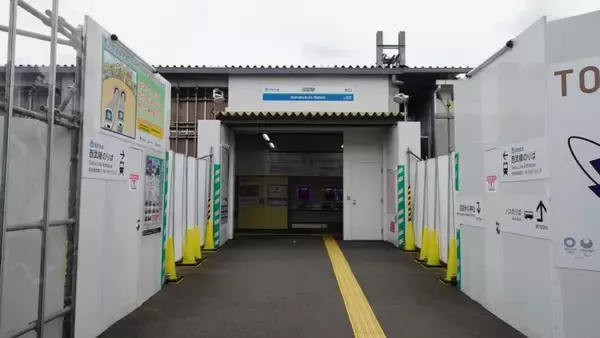 「沼袋駅も　工事中です【駅ぶら04】新宿線18」の画像