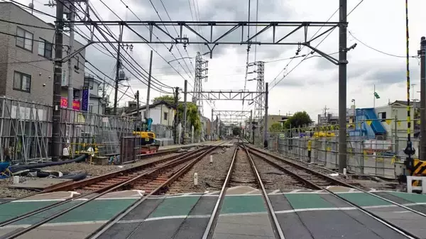 「変身中の沼袋駅です【駅ぶら04】新宿線19」の画像