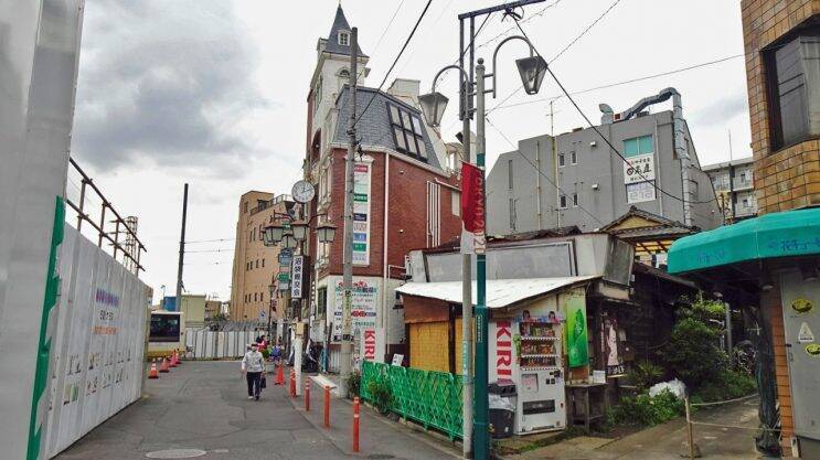 変身中の沼袋駅です【駅ぶら04】新宿線19