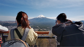 富士急“鉄道乗り継ぎ”で富士山展望台へ！ 河口湖へ行ったら絶対に乗って体感したい絶景