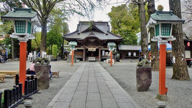 田無神社　見応えありますよ！【駅ぶら04】新宿線50