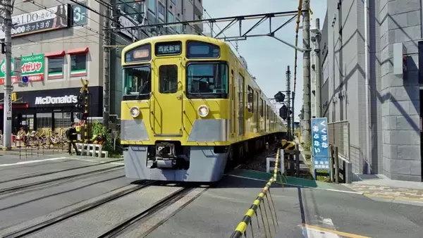 前面展望だけです【駅ぶら04】新宿線60