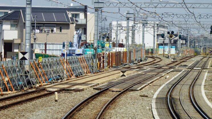 前面展望だけです【駅ぶら04】新宿線60