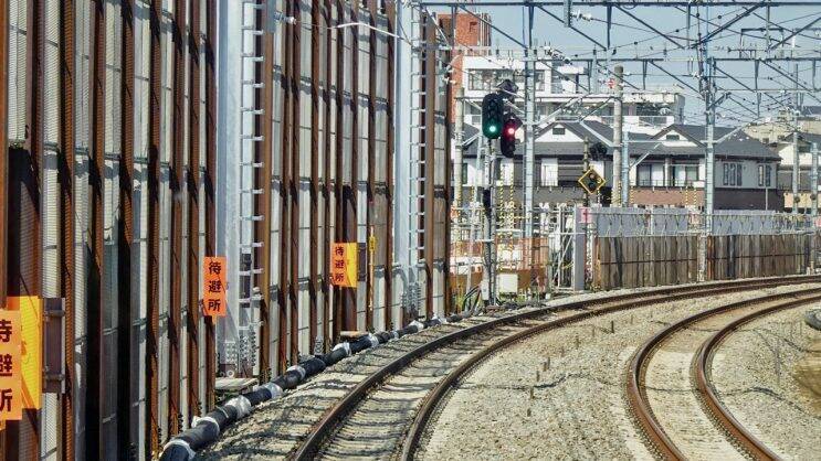 前面展望だけです【駅ぶら04】新宿線60