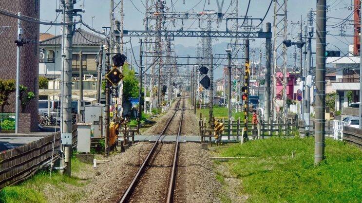 拝島線は単線になります【駅ぶら04】拝島線09