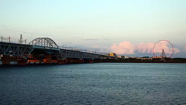 「東京ゲートブリッジから新木場車両基地や荒川橋梁へ、東京湾360度ベイビューおさんぽ時間」の画像