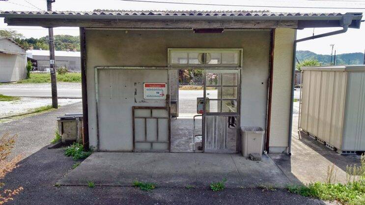 狩生駅舎は半分【木造駅舎コレクション】031