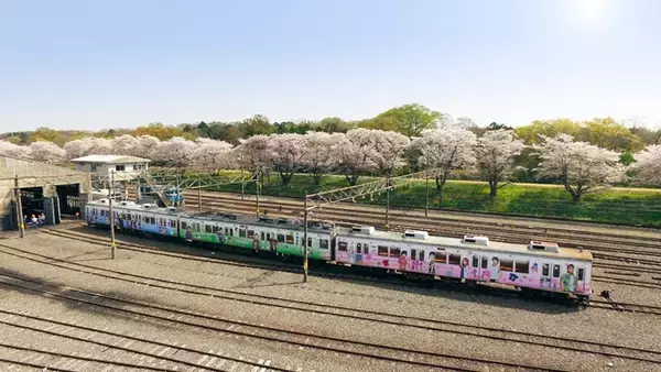 「アニメ制作チームとコラボ　秩父鉄道が「超平和バスターズトレイン」スタンプラリー」の画像