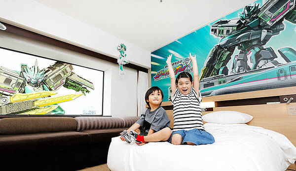 東京 ホテルメトロポリタンエドモントに『新幹線変形ロボ シンカリオンＺ』コラボ部屋が国内初登場、7/24～9/30の期間限定販売