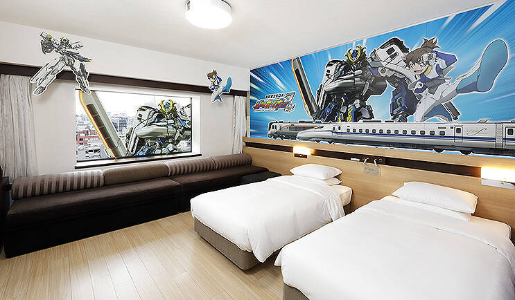 東京 ホテルメトロポリタンエドモントに『新幹線変形ロボ シンカリオンＺ』コラボ部屋が国内初登場、7/24～9/30の期間限定販売