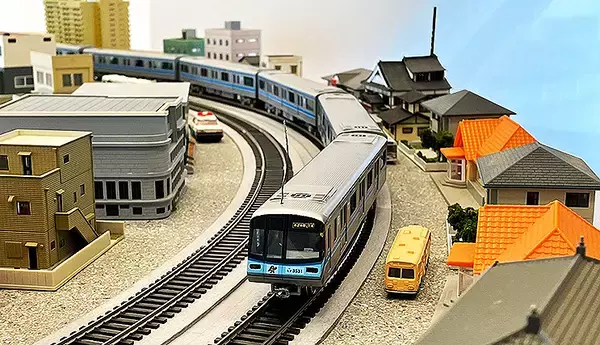 「横浜市電保存館おさんぽ時間、8月1日まで夏休み2021「HOゲージ鉄道模型運転会」開催中」の画像