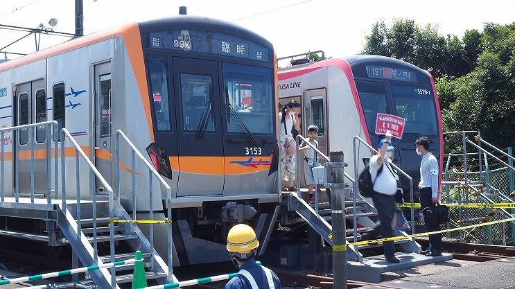 【乗車レポ】京成3100形で印旛車両基地へ……北総車両が集う見学ツアー