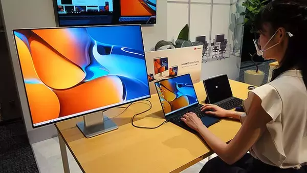 「HUAWEI MateView GT 34インチワイドカーブディスプレイ9/10発売！ 迫力の没入感、ゲーミングに有利な機能搭載」の画像