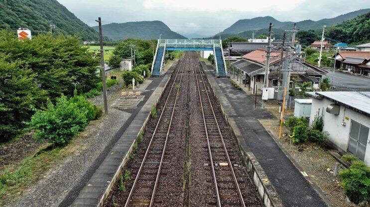 【木造駅舎カタログ】美祢線005/71　於福駅