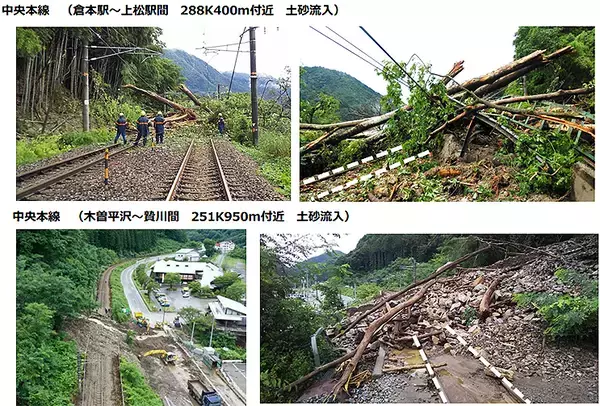 「中央線 特急 しなの 全列車運休、飯田線も全線再開めど立たず」の画像