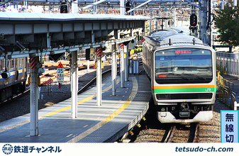 東北線沿いの巨大工場へ