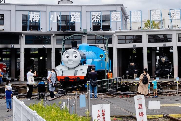 きかんしゃトーマスが京都博物館にやってきた！原作絵本の原画展など開催