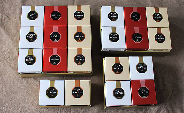 銀座ブールミッシュの定番トリュフケーキに秋の新作！ 期間限定ベリー味が加わり、自分ごほうびやギフトがいっそうハッピーに！