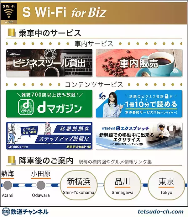 「東海道 山陽新幹線 N700S 7.8号車などでエクササイズ動画「エクスプレッチ」配信」の画像