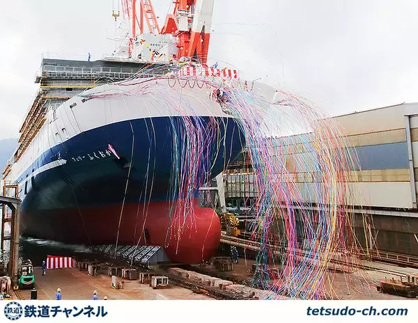 鉄道・運輸機構＆名門大洋フェリーむけ共有大型船が竣工、2022年3月から大阪～北九州・新門司航路に就航