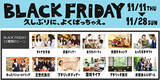 「三井ショッピングパーク ららぽーと で「BLACK FRIDAY 久しぶりに、よくばっちゃえ。」11/11～28開催！」の画像1