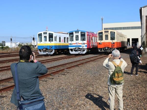 車両展示や軌道自転車体験に約600人が来場 関東鉄道が 水海道車両基地公開イベント21 レポート 21年11月11日 エキサイトニュース