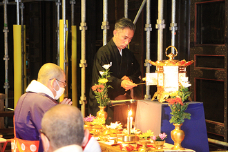 比叡山延暦寺「不滅の法灯分灯式」に挑む市川海老蔵 京都平安大使「世界に届け 希望の祈りと灯り」親子共演前夜に