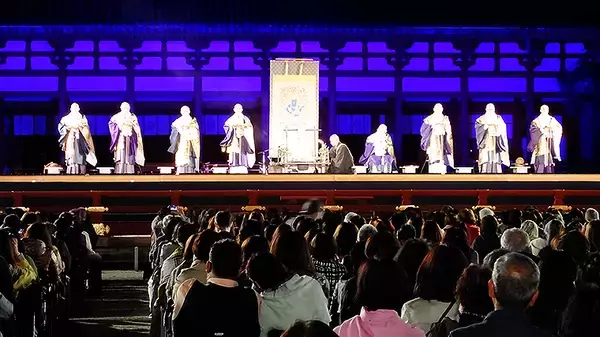 「京都 延暦寺 平安神宮から希望と灯りを世界に！ 市川海老蔵 親子3人が華麗に舞う！ 京都平安大使就任記念公演」の画像