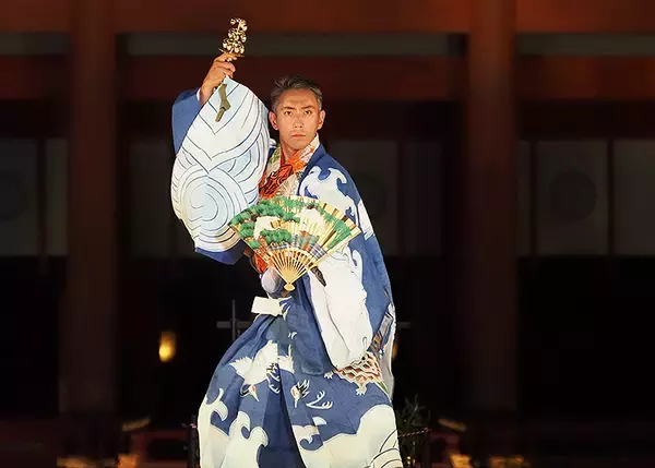 「京都 延暦寺 平安神宮から希望と灯りを世界に！ 市川海老蔵 親子3人が華麗に舞う！ 京都平安大使就任記念公演」の画像