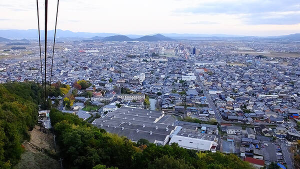 まだみたことない琵琶湖の景色へ 絶景ゆき八幡山ロープウェーで滋賀 近江八幡を上空から歴史さんぽ 猫ちゃんたちも待ってた 21年11月17日 エキサイトニュース