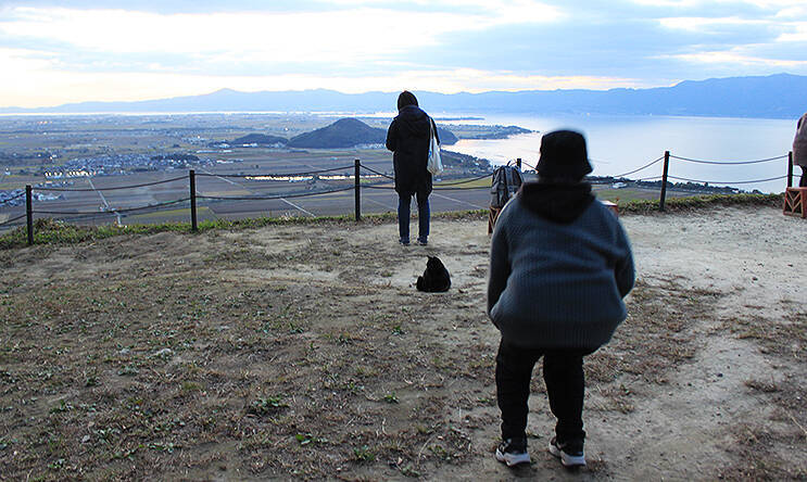 まだみたことない琵琶湖の景色へ！ 絶景ゆき八幡山ロープウェーで滋賀 近江八幡を上空から歴史さんぽ！ 猫ちゃんたちも待ってた