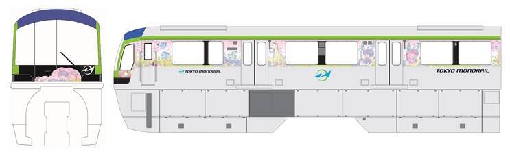 「キキ＆ララ　モノレール」第2弾、「トゥインクルツアー編成」が11月末登場！