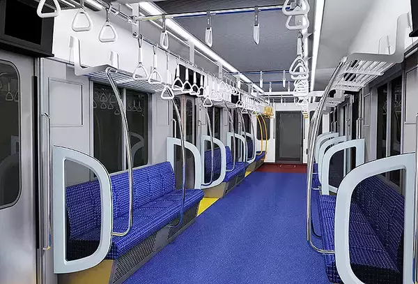 「横浜市営地下鉄ブルーラインに新型車両 4000形、2023年度までに8本投入し3000A形を置き換え」の画像