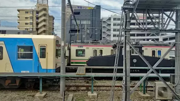 「「試運転」と表示している107系【私鉄に乗ろう 79】上信電鉄再挑戦その14」の画像