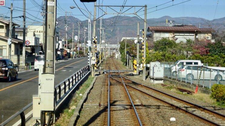 真っ直ぐですね【私鉄に乗ろう 84】福島交通飯坂線 その4