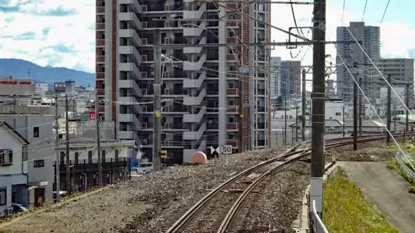 「4線が単線になる【私鉄に乗ろう89】愛知環状鉄道線 その12」の画像