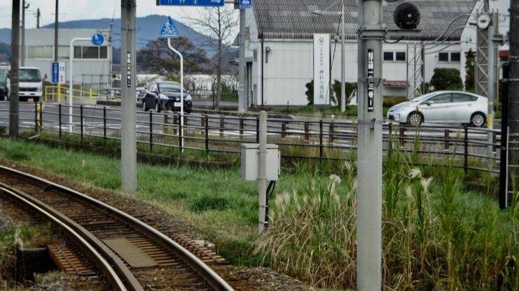 ホームがS字カーブ【私鉄に乗ろう92】一畑電車 その12
