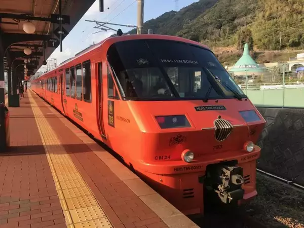 「ポップで可愛い「ハウステンボス号」に乗ってみた！」の画像