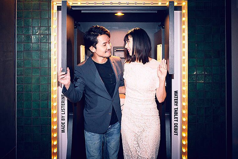 息きれいにして壁ドン！ 初対面の小柳津林太郎と渡辺早織が挑戦＿4月15日まで体験OK、手がけたのはあのリステリン