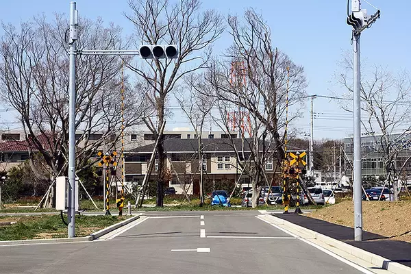 「千葉県柏市の住宅街にある標準軌、わずか333mの線路【写真】」の画像
