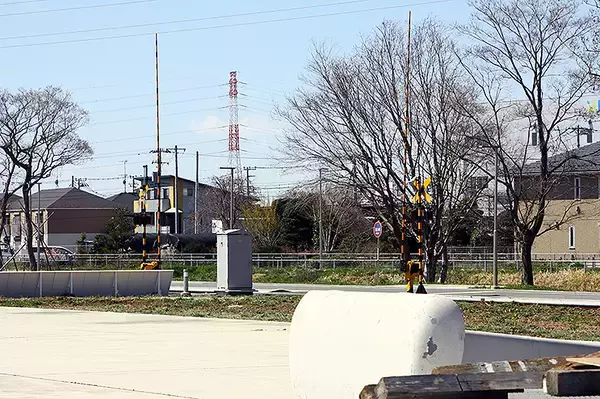 「千葉県柏市の住宅街にある標準軌、わずか333mの線路【写真】」の画像