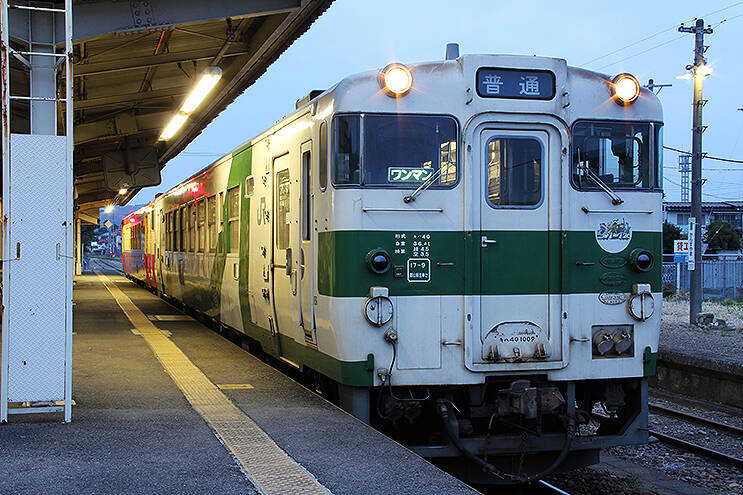 JR烏山線キハ40 1009、800km離れた山口県・錦川鉄道で営業運転を開始（再掲2017/9掲載）