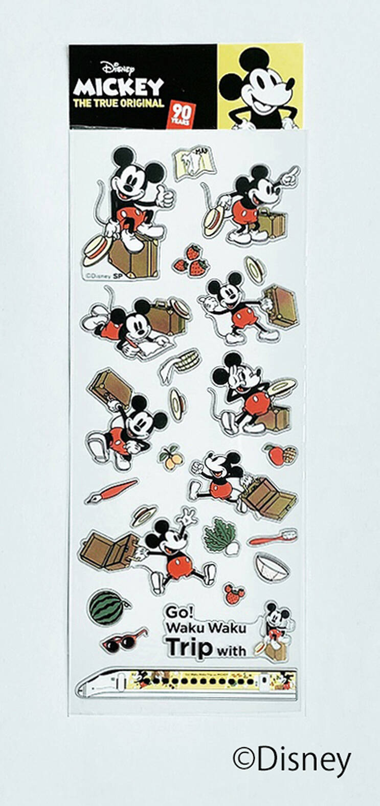 JR九州 新幹線 Go! Waku Waku Trip with MICKEY のグッズ展開がすっっっごいいいいいい！【写真】