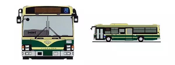 名古屋市バスにレトロカラーバス、きょう6/18から運行開始