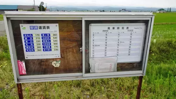 「札沼線南下徳富駅【50代から始めた鉄道趣味】その76」の画像