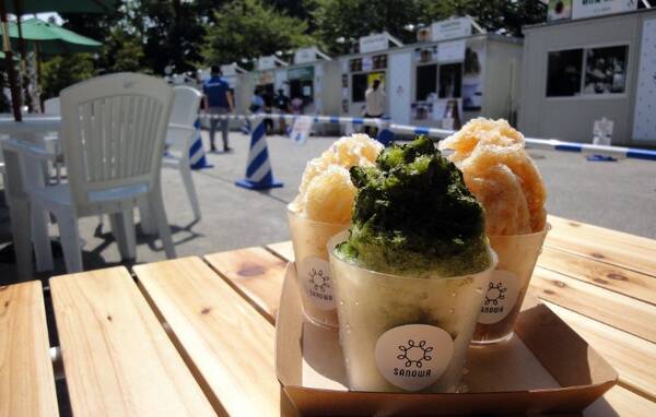 絶品 静岡かき氷 茶氷 を食べ比べ いますぐ駿府城夏まつりへ きょうあす8 17 18開催 茶氷ビジュアル追加 19年8月17日 エキサイトニュース