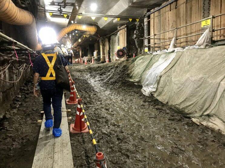 東京メトロ「虎ノ門ヒルズ駅」の建設現場を見学してきました！