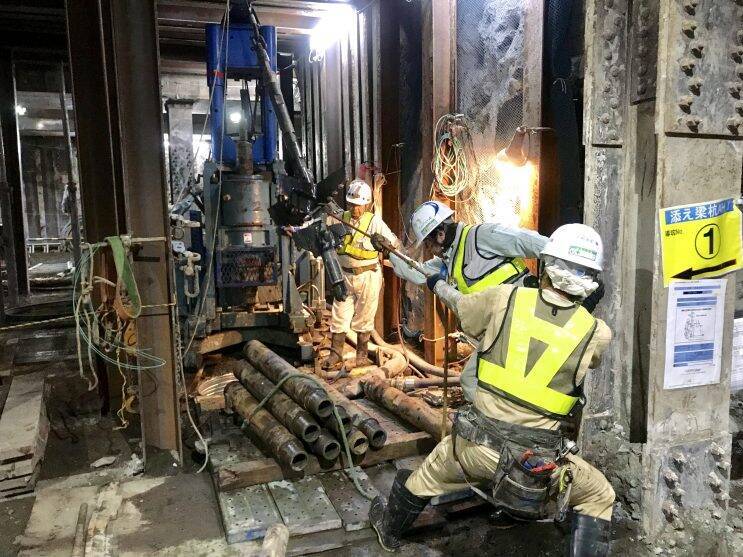 東京メトロ「虎ノ門ヒルズ駅」の建設現場を見学してきました！